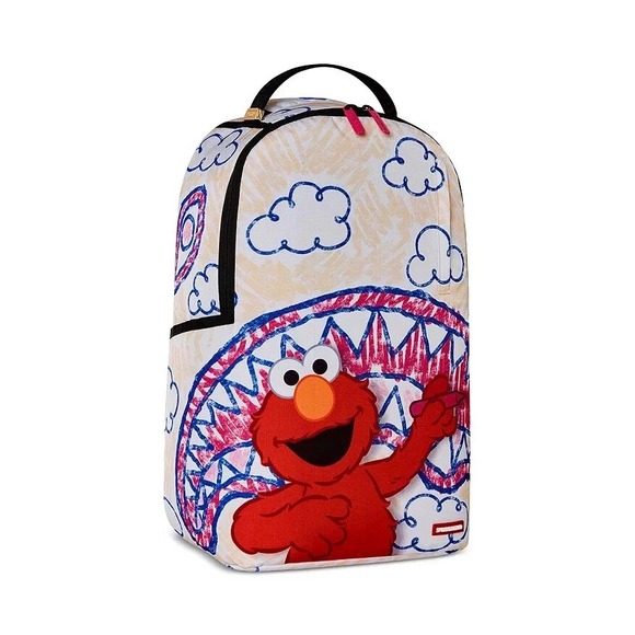 Sprayground Sesame Street Elmo's World DLXR Backpack‎ Limited Edition - Picture 2 of 12